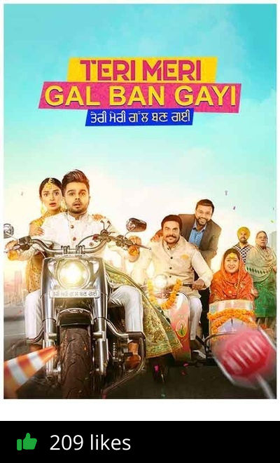 Teri Meri Gal Ban Gayi 2022 DVD HDCAM Full Movie